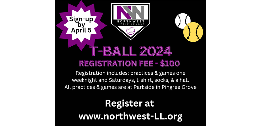 2024 T-Ball Registration