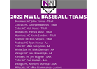 2022 NWLL Baseball Teams
